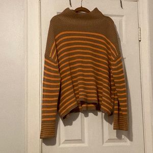 Ann Taylor Oversized Mock Turtleneck Sweater XXL
